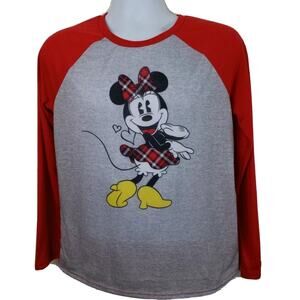 Official Disney's Minnie Mouse t-shirt Pajama Top Large soft